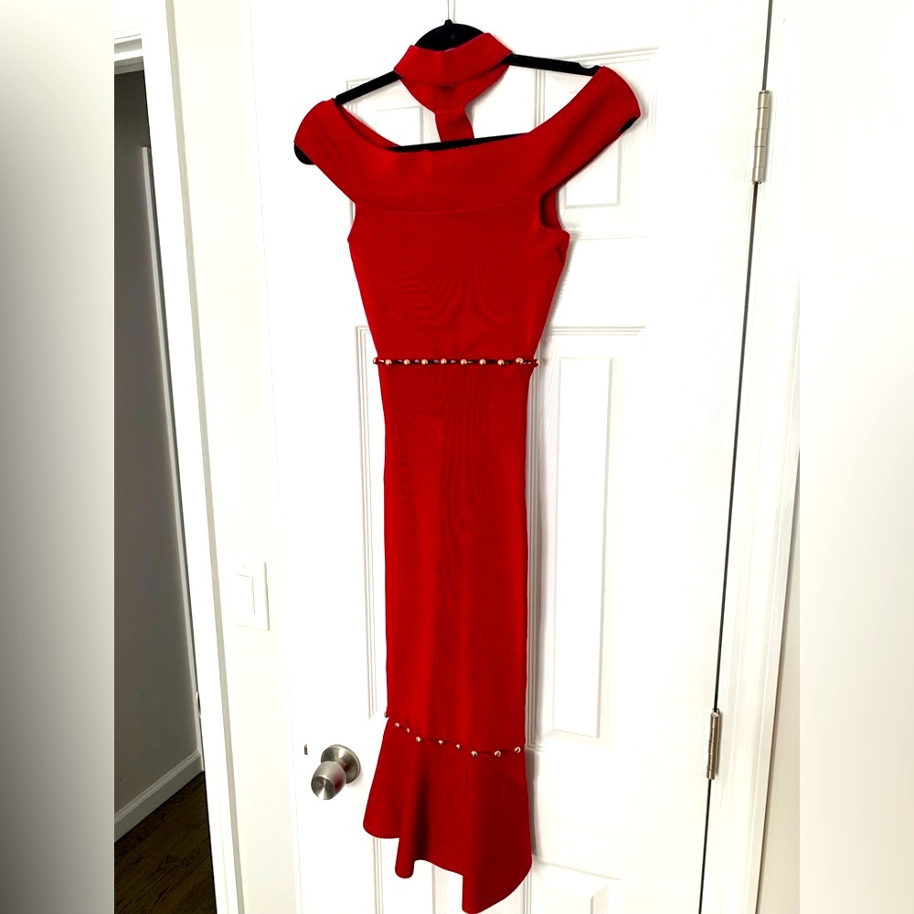 NWT! Bebe red dress
